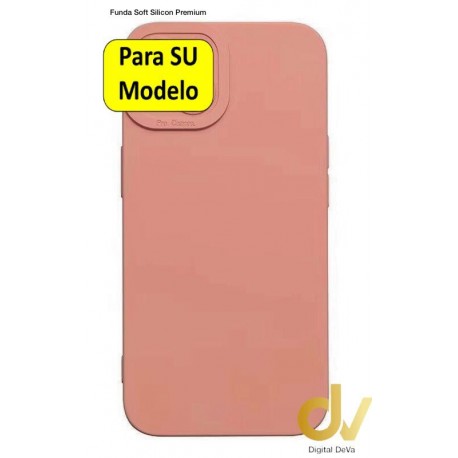 S22 5G Samsung Funda Soft Silicon Premium Rosa