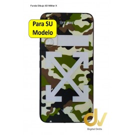S22 Plus 5G Samsung Funda Dibujo 5G Militar X