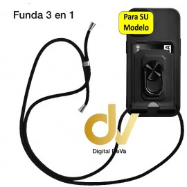 S22 Ultra 5G Samsung Funda 3 En 1 Negro