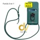 A12 5G Samsung Funda 3 En 1 Verde