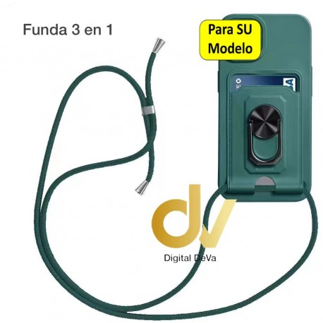 A12 5G Samsung Funda 3 En 1 Verde