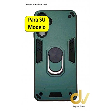 A22 4G Samsung Funda Armadura 2 En 1 Verde