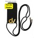 iPhone 12 Mini Funda Colgante Con Cordon Negro