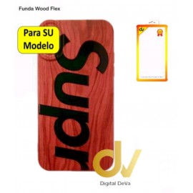 iPhone 12 6.1 Funda Wood Flex Supr