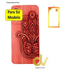 A12 5G Samsung Funda Wood Flex Mano Fatima