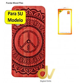 A12 5G Samsung Funda Wood Flex Mandala