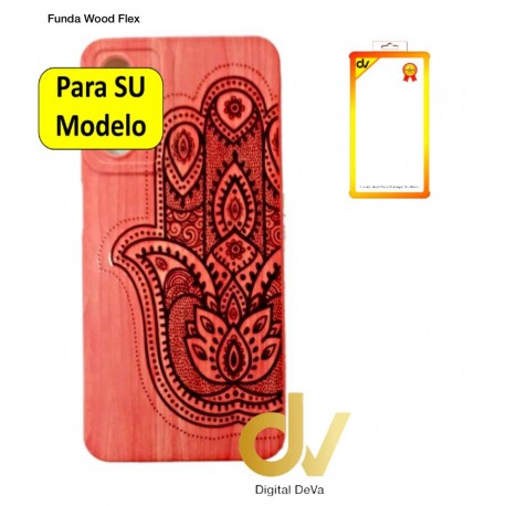 iPhone 13 6.1 Funda Wood Flex Mano Fatima