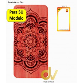 Redmi Note 10 4G / Note 10S Xiaomi Funda Wood Flex Mandala