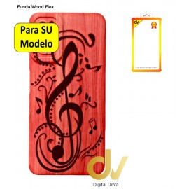 Redmi 9C Xiaomi Funda Wood Flex Nota Musical