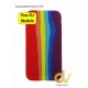 iPhone 13 6.1 Funda Rainbow UltraSuave Silicona Rojo