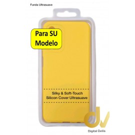 A12 5G Samsung Funda Ultra Soft 2mm Amarillo