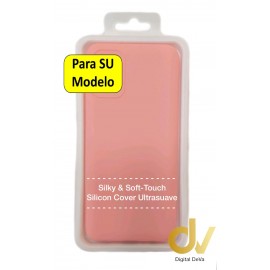 iPhone 13 6.1 Funda Silicona Soft 2mm Rosa Coral