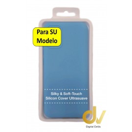 iPhone 13 6.1 Funda Silicona Soft 2mm Azul Cielo