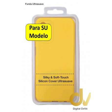 A55 5G Oppo Funda Silicona Soft 2mm Amarillo