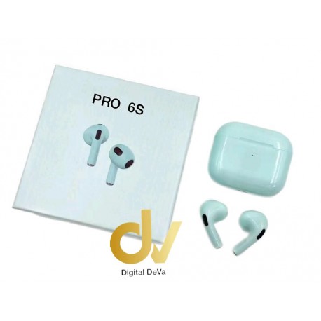 Auricular Bluetooth Pro 6S Verde