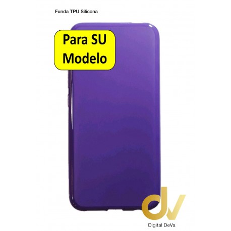 J7 2018 Samsung Funda Silicona Lila