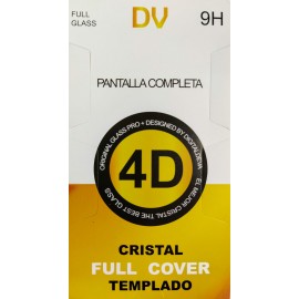 A8 2018 Samsung Cristal Plano 4D Full Glass Dorado