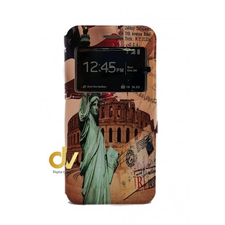 iPhone 6 Plus Funda Libro Dibujo Libertad