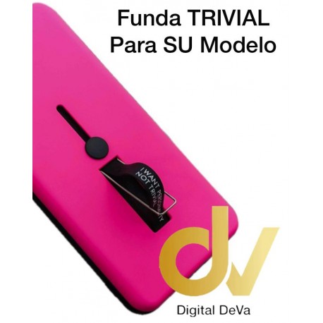 iPhone 11 Pro Max Funda Trivial 2 en 1 Fucsia