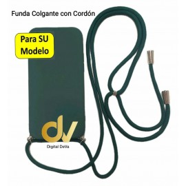 iPhone X / XS Funda Colgante Con Cordón Verde