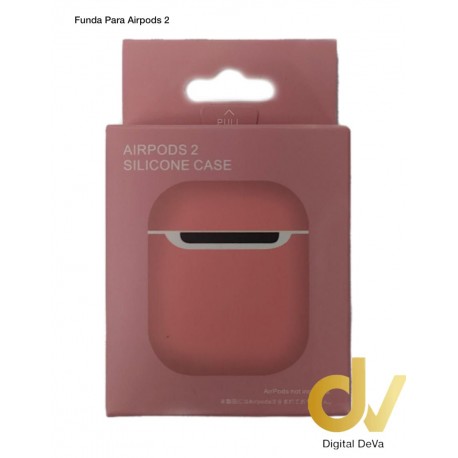 Funda Airpods 2 Rosa Coral