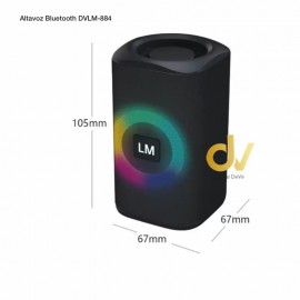 Altavoz Bluetooth DVLM-884 Negro