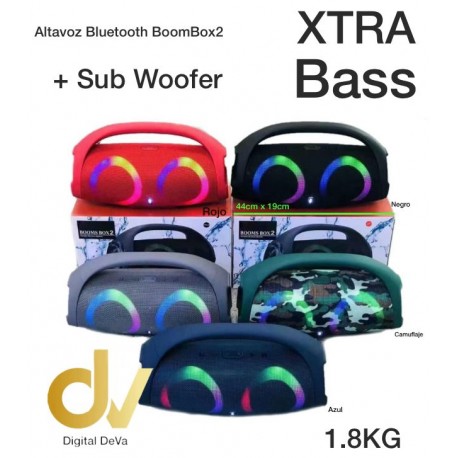 Altavoz BoomBox2 AAAA Azul