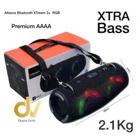 Altavoz Bluetooth XTreem 3+  RGB   AAAA Negro