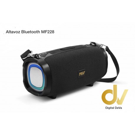 Altavoz Bluetooth MF228 Negro