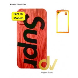 iPhone 13 6.1 Funda Wood Flex Supr