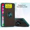 Poco M4 Pro 5G Xiaomi Funda Zerf 2 En 1 Con Anillo E Iman Verde