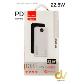 Bateria Externa Premium PD 3.0 Fast SPD-11 Negro