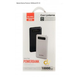 Bateria Externa Premium 10000mAH SP101 Blanco