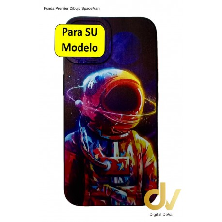 iPhone 13 Pro Max Funda Premier Dibujo SpaceMan