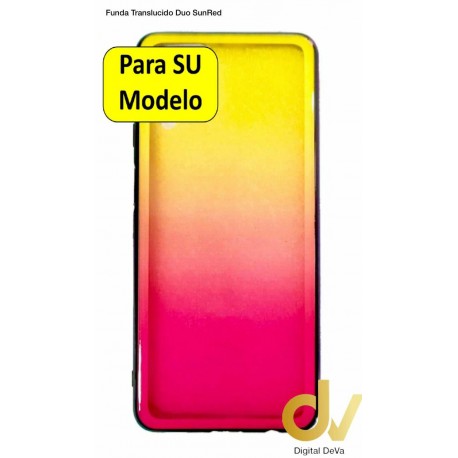 iPhone 12 Pro Max Funda Traslucido Duo SunRed