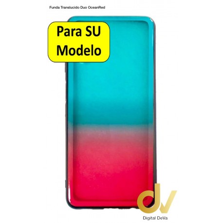 iPhone 13 Pro Max Funda Traslucido Duo OceanRed