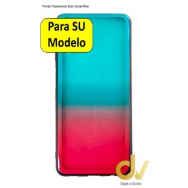 iPhone 11 Funda Traslucido Duo OceanRed