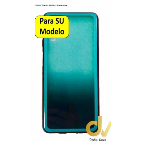 C11 2021 Realme Funda Traslucido Duo Blue Atlantic