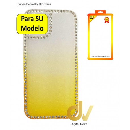 iPhone 14 Pro Max Funda Pedrosky Amarillo Transpàrente