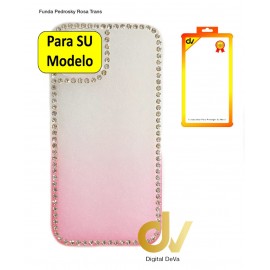 iPhone 14 6.1 Funda Pedrosky Rosa Transpàrente