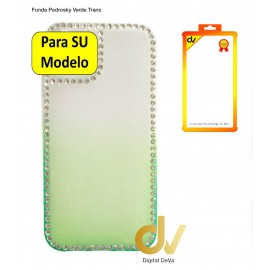 iPhone 14 6.1 Funda Pedrosky Verde Transpàrente