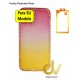 iPhone 14 Pro Max Funda Pedrosky Rosa Amarillo