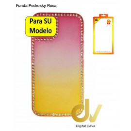 iPhone 14 Pro Max Funda Pedrosky Rosa Amarillo