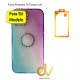 iPhone 14 Pro Max Funda Pedrosky Tricolor Turques Lila