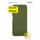 iPhone 14 Max Funda Silicona Verde