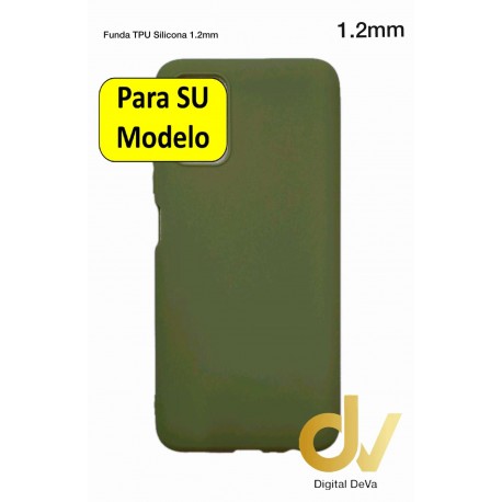 iPhone 14 Max Funda Silicona Verde