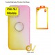 iPhone 12 Pro Max Funda Pedrosky Tricolor Amarillo Rosa