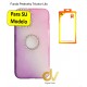 iPhone 13 Pro Max Funda Pedrosky Tricolor Lila Rosa