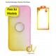 iPhone 11 Funda Pedrosky Tricolor Rosa Amarillo