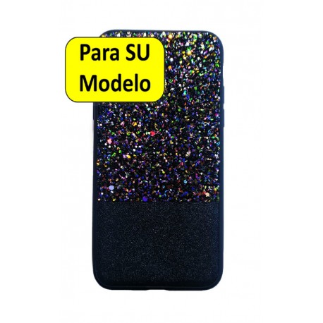 iPhone X / XS Funda Piel Brilli Brilli Negro